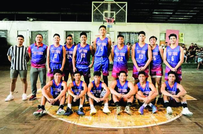Negros Occidental’s Bacolod Tay Tung High School is set to represent Western Visayas in the National Finals of the Chooks-to-Go SM National Basketball Training Center after ousting Iloilo’s St. Robert’s International Academy in the regional leg championship of the tournament yesterday. RONALD DESPI