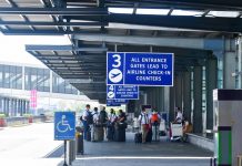 234 STRANDED WV OFWS HOMEBOUND Air passengers try to make it in time for their flights at the Ninoy Aquino International Airport Terminal 3. ABS-CBN
