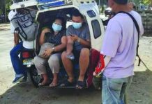 Public utility vehicles (PUVs) such as tricycles are instructed to observe social distancing to prevent spread of coronavirus disease. PUVs should only take 50 percent of their passenger capacity. PNA
