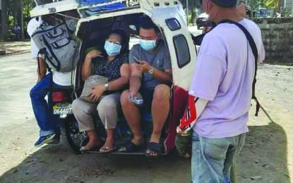Public utility vehicles (PUVs) such as tricycles Public utility vehicles (PUVs) such as tricycles are instructed to observe social distancing to prevent spread of coronavirus disease. PUVs should only take 50 percent of their passenger capacity. PNA