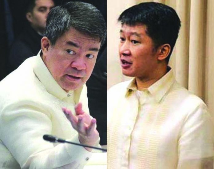 Sen. Aquilino “Koko” Pimentel III and Eric Go Yap