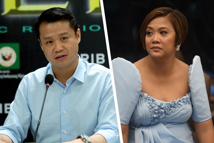 Senators Sherwin Gatchalian and Nancy Binay Senators Sherwin Gatchalian and Nancy Binay announce Wednesday they would self-quarantine after learning that one of the resource persons in a recent Senate hearing tested positive for the coronavirus disease. GMA NEWS
