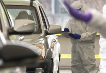 Drive-thru test centers created in some virus-hit nations In South Korea, getting tested at a drive-through center is absolutely free and there’s no need to ever exit your vehicle. NBC News