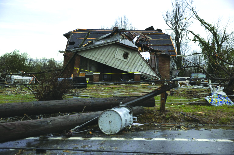 Tornadoes tear though Tennessee; 25 dead