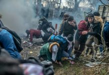 Turkey raises migrant pressure on Europe over Syria conflict Migrants faced tear gas during clashes with Greek police on the Turkey-Greece border. AFP