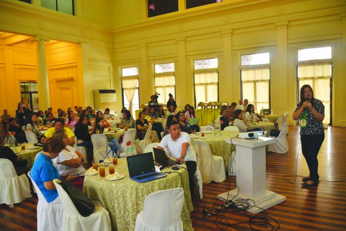 Women legislators Negros Women legislators from various cities and municipal councils in Negros Occidental gather during the provincial assembly of Lady Local Legislators League at the Capitol Social Hall, Bacolod City on March 5. They vowed to make sure that women’s voices are heard and not simply overlooked or ignored, especially on issues involving their rights and welfare. PROVINCIAL GOVERNMENT OF NEGROS OCCIDENTAL