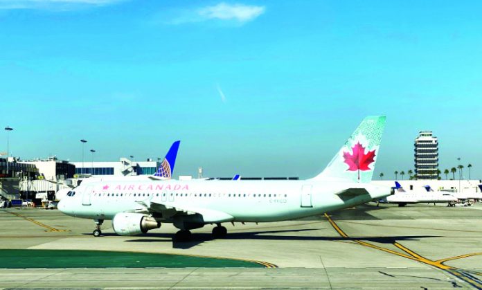 Air Canada attributes the layoffs to the "rapid evolution" of the coronavirus pandemic and the reduction in service it has caused. AFP