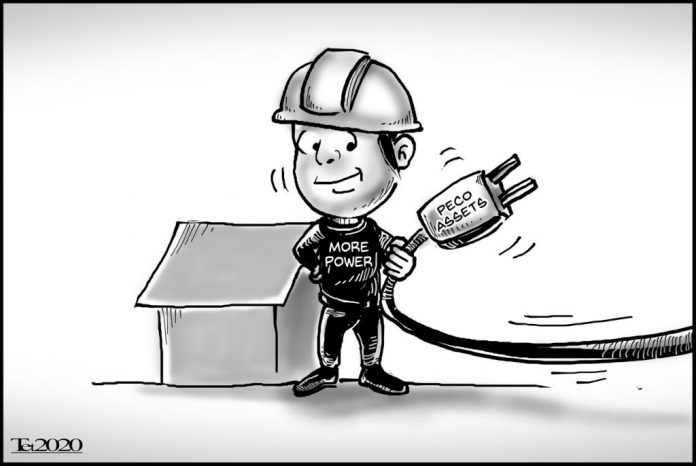 Editorial cartoon for March 5, 2020