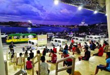 City cops set up COVID-19 film showing for curfew violators Personnel of the Iloilo City Police Office (ICPO) gather these individuals who defied quarantine rules at the Iloilo Freedom Grandstand for a film showing about coronavirus disease 2019. ICPO began to implement this strategy to warn violators of the consequences of not abiding by the government's measures to prevent the spread of the disease. ICPO