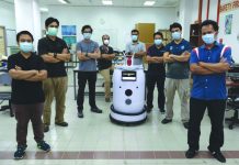 ‘Medibot’ to do rounds on Malaysian virus wards 'Medibot' is mounted with a camera and screen via which patients can communicate remotely with medics. AFP