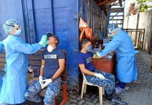 Coastguard personnel, ship crew positive in rapid COVID test but…