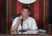 President Rodrigo Duterte. PCOO
