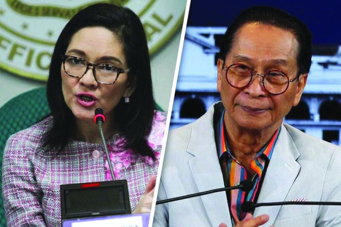 Presidential Spokesperson Salvador Panelo fires back at Sen. Risa Hontiveros