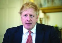 UK’s Boris Johnson to return to work Prime Minister Boris Johnson (picture after he was discharged from hospital on April 12) is expected to return to work Monday after recovering from the coronavirus. 10 DOWNING STREET/AFP