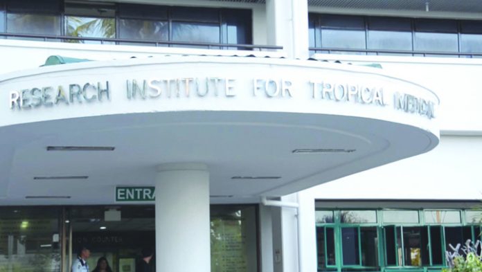 Research Institute for Tropical Medicine The Research Institute for Tropical Medicine, the country’s leading coronavirus testing center, is scaling down operations after at least 40 of its staff members were found to have been infected with the viral disease. RITM