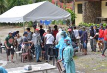 Negrense construction workers previously stranded in Iloilo due to coronavirus disease 2019 are now staying at the Mambukal Resort in Murcia, Negros Occidental for mandatory 14-day quarantine. A total of 66 Negrenses were able to return home last weekend with the assistance of the provincial government here. RICHARD MALIHAN