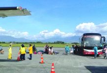 More stranded Negrenses in Manila flown back home Stranded Negrenses in Manila due to travel restrictions imposed to suppress the spread of coronavirus disease 2019 return in this province on April 22. The group, who will be undergoing a 14-day mandatory quarantine in E.B. Magalona town, includes 28 females, 18 males, two toddlers and an infant. RICHARD MALIHAN