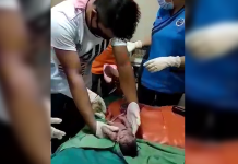 Teen mom leaves newborn at hospital toilet ceiling to die