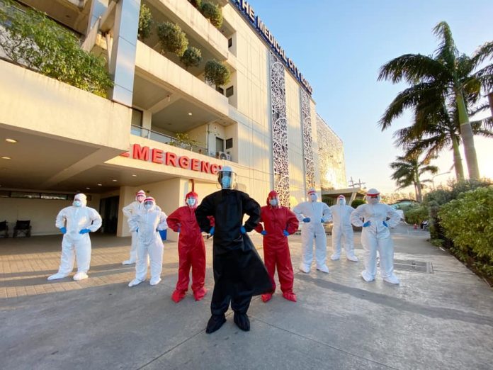 The Medical City Iloilo Frontliners of The Medical City Iloilo in Molo district clad in their Star Wars themed PPE. “MAY THE FORCE BE WITH US!!! Within this hospital are the BRAVEST and KINDEST people you will ever meet,” wrote Adrian Pe in a Facebook post. PHOTO COURTESY OF ADRIAN PE