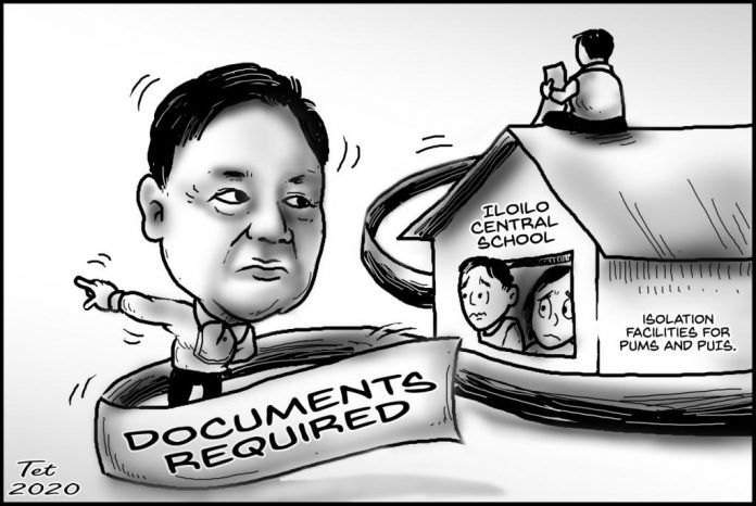 Editorial cartoon for April 3, 2020