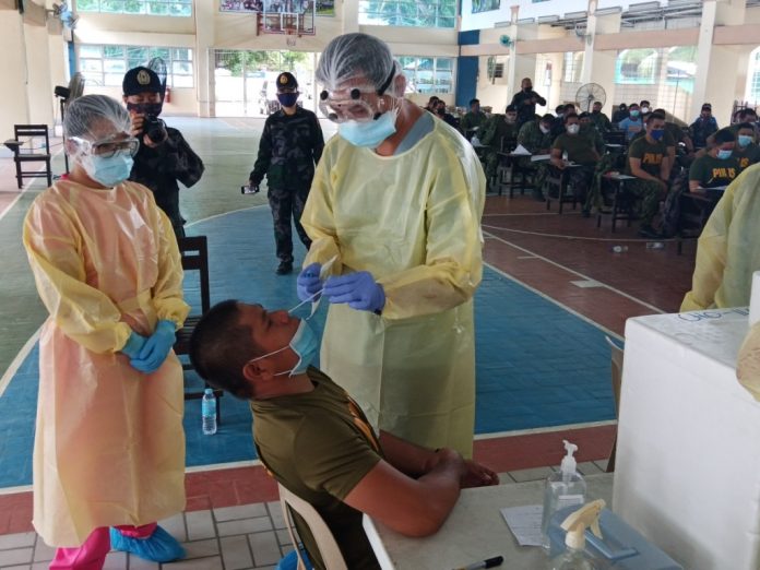 78 cops undergo COVID-19 testing