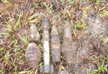 Military detonates unexploded bombs in Bago City