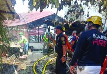 Fire razes Jaro house