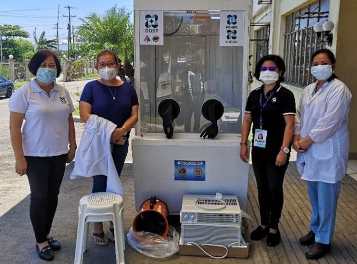 DOST ‘no-contact’ specimen collection booth for COVID testing