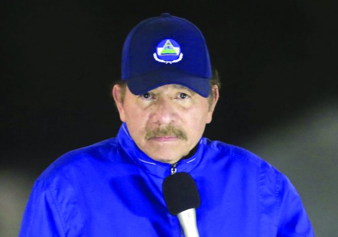 Nicaragua's President Daniel Ortega