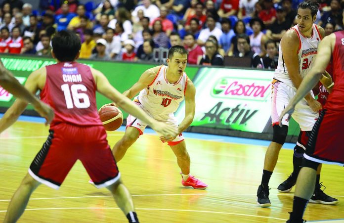 NorthPort Batang Pier forward Sean Anthony