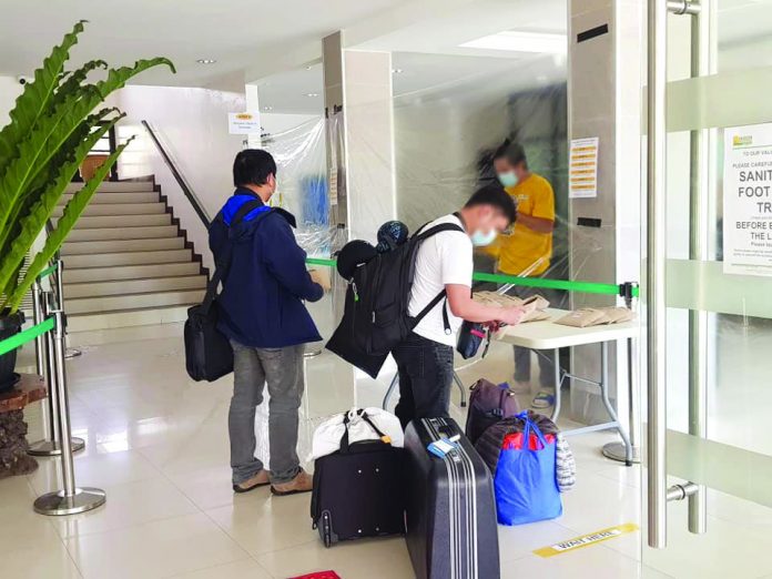 One out of 37 Aklanon overseas Filipino workers undergoing mandatory quarantine at a hotel in Kalibo, Aklan tested positive for coronavirus disease 2019.