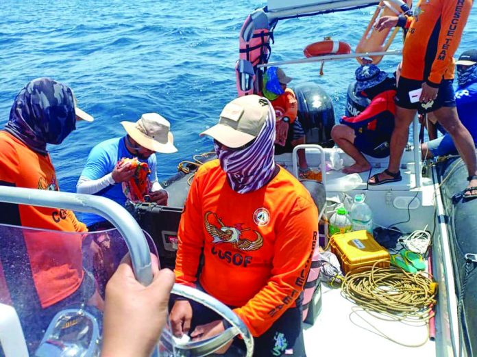Rescuers continue their search for Police Corporal Mark Anthony Alejandro