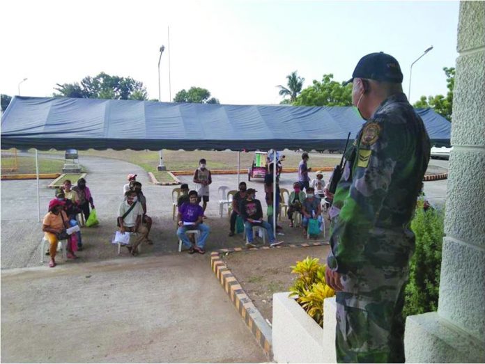 Residents of Barangay Tampalon, Kabankalan City, Negros Occidental qualified for SAP