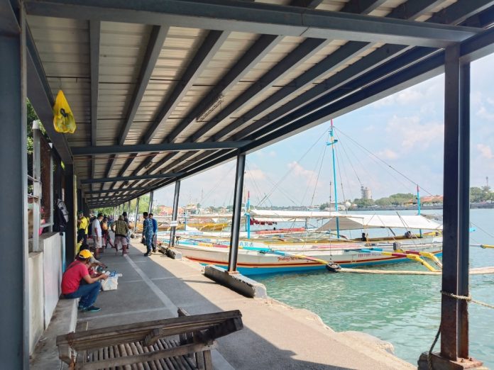 The trips of these motorboats from Iloilo City to Guimaras Island have been temporarily suspended