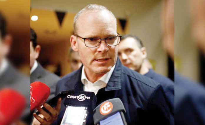Irish Minister for Foreign Affairs Simon Coveney