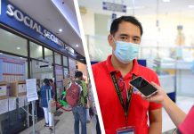 SSS Molo office ensures social distancing via number coding