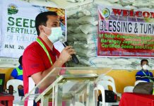 Jamindan farmers receive seeds, fertilizers from DA “During this time of pandemic, farmers are very important because you are the ones who are feeding us” says Capiz Gov. Esteban Contreras on June 26. DEPARTMENT OF AGRICULTURE-WESTERN VISAYAS