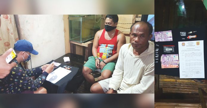 Drug suspects Rolando Padilla and Ike Pabillo