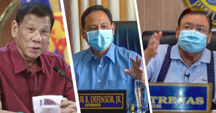 Duterte, Defensor, Trenas