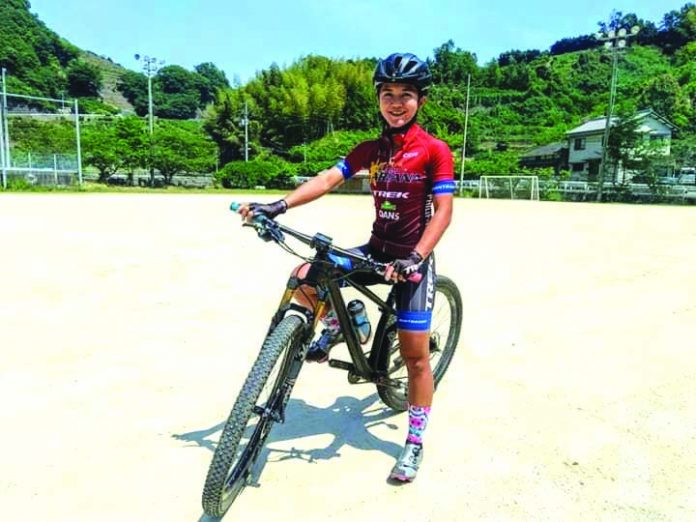 Ilongga mountain bike rider Ariana Dormitorio