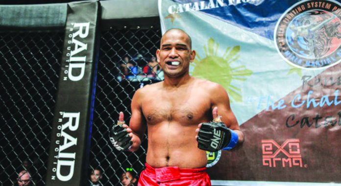 Ilonggo mixed martial arts fighter Rene “The Challenger” Catalan