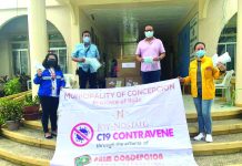 PCPC helps frontliners, donates food, PPE to host communities