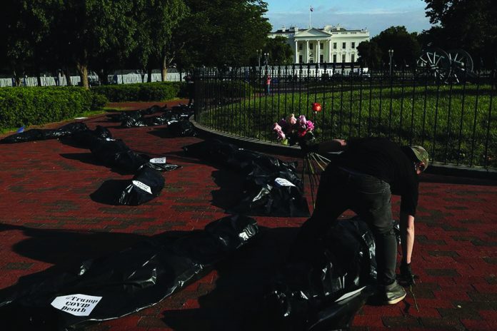 mass funeral protest