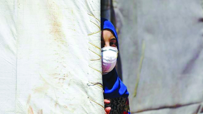 Aid groups fear coronavirus could devastate refugee camps in north-west Syria. Aid groups fear coronavirus could devastate refugee camps in north-west Syria. GETTY IMAGES