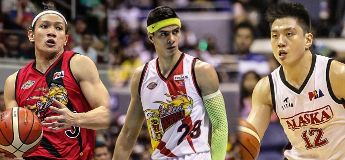 Alex Cabagnot, Arwind Santos and Jeron Teng are among the PBA players whose contracts are about to expire. PBA