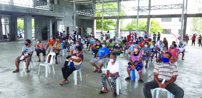 Belison hands out emergency cash assistance to residents Residents of Belison, Antique who did not receive emergency financial aid from the national government avail themselves of the cash assistance provided by the local government unit on July 8. Mayor Christopher Piccio said P5,000 is the ceiling amount of the financial assistance. BELISON LGU