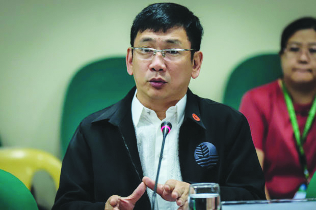 Benny Antiporda The Environment department will fine the owner of a barge that spilled oil in Iloilo City on Friday, says Undersecretary Benny Antiporda. HENZBERG AUSTRIA/SENATE PUBLIC INFORMATION AND RELATIONS BUREAU