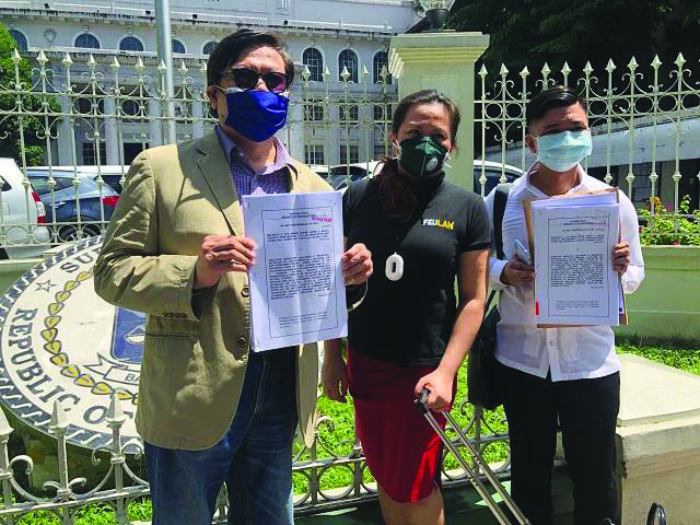 Dean Mel Sta. Maria of the Far Eastern University on Monday, July 6, 2020 leads the filing of yet another petition against the controversial Anti-Terrorism Act of 2020 before the Supreme Court. Dean Mel Sta. Maria of the Far Eastern University on Monday, July 6, 2020 leads the filing of yet another petition against the controversial Anti-Terrorism Act of 2020 before the Supreme Court. Joined by six other FEU professors, Sta. Maria is asking the high court to issue a temporary restraining order preventing the implementation of several provisions of the controversial new law. TINA PANGANIBAN-PEREZ/GMA NEWS