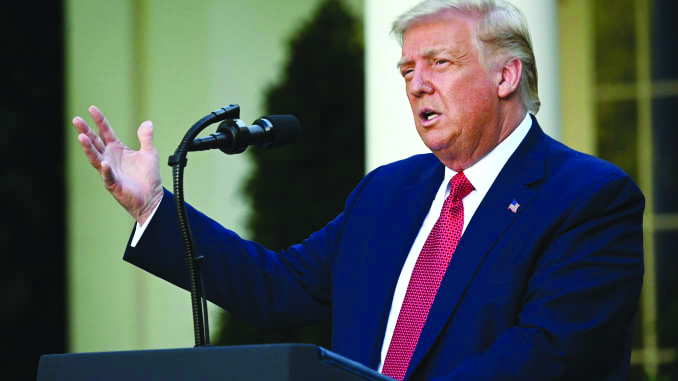 Donald Trump US President Donald Trump. AFP/Getty Images
