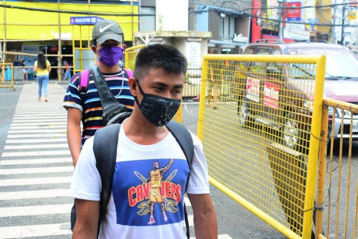 Face mask Latest scientific advice has been shifting in favor of masks as evidence emerges that SARS-CoV-2, the virus that causes the coronavirus disease 2019, may be airborne and could spread via tiny particles suspended in the air as well as larger droplets from coughs or sneezes. IAN PAUL CORDERO/PN